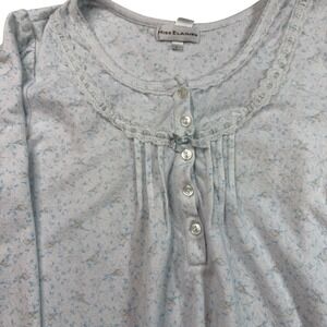 Floral Pajama Top Karen Neuburger Floral Nightgown Sleepwear L
